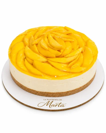 TARTA SEMIFRIA DE MANGO